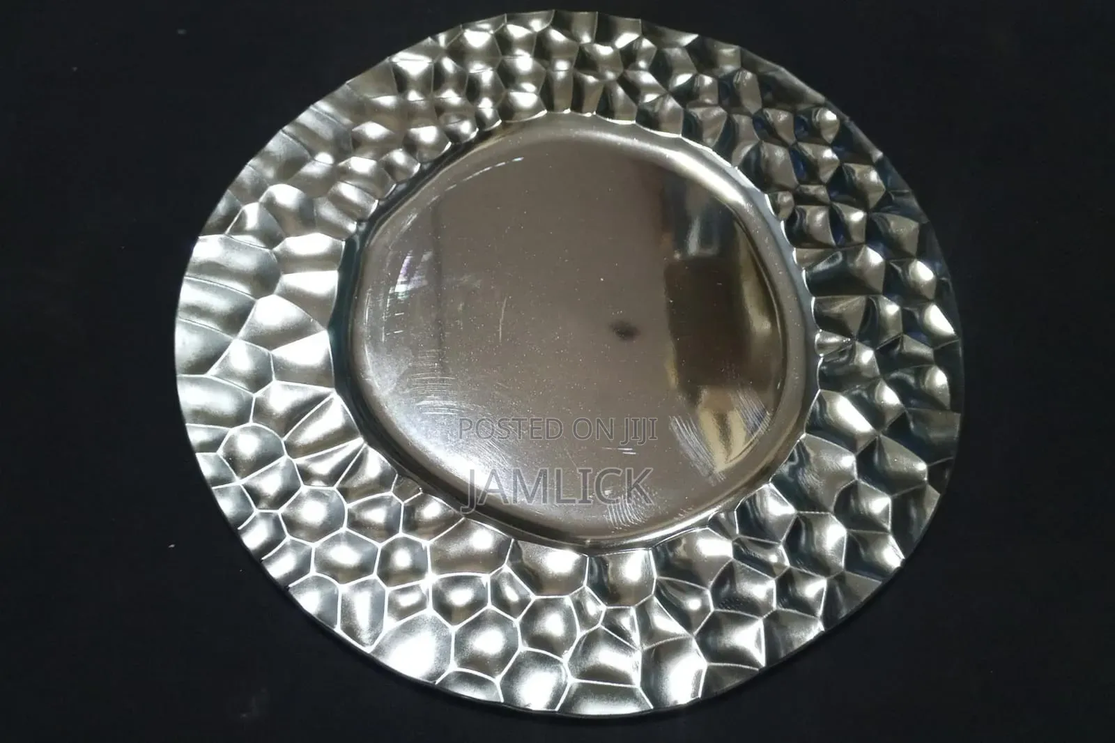 Gold Silver Round Charger Plates -Pm