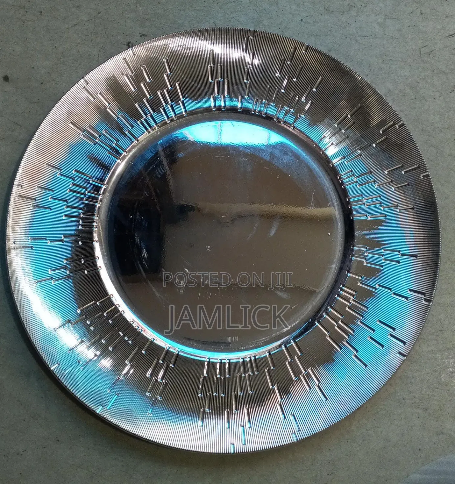 Gold Silver Round Charger Plates -Pm