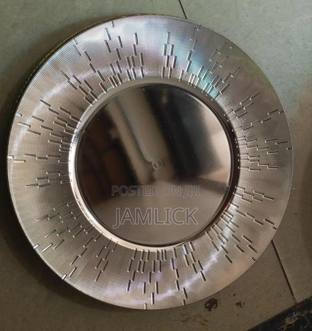 Gold Silver Round Charger Plates -Pm - thumbnail 17