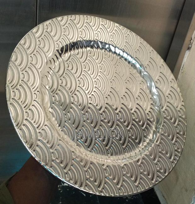 Gold Silver Round Charger Plates -Pm - thumbnail 20