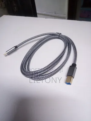 Type C to Printer Braided Cable