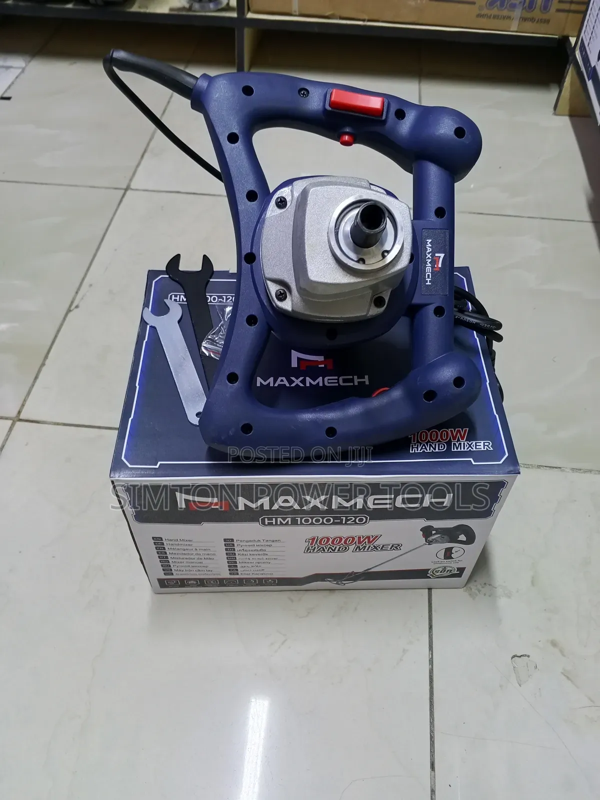 1000w Electric Maxmech Hand Mixer