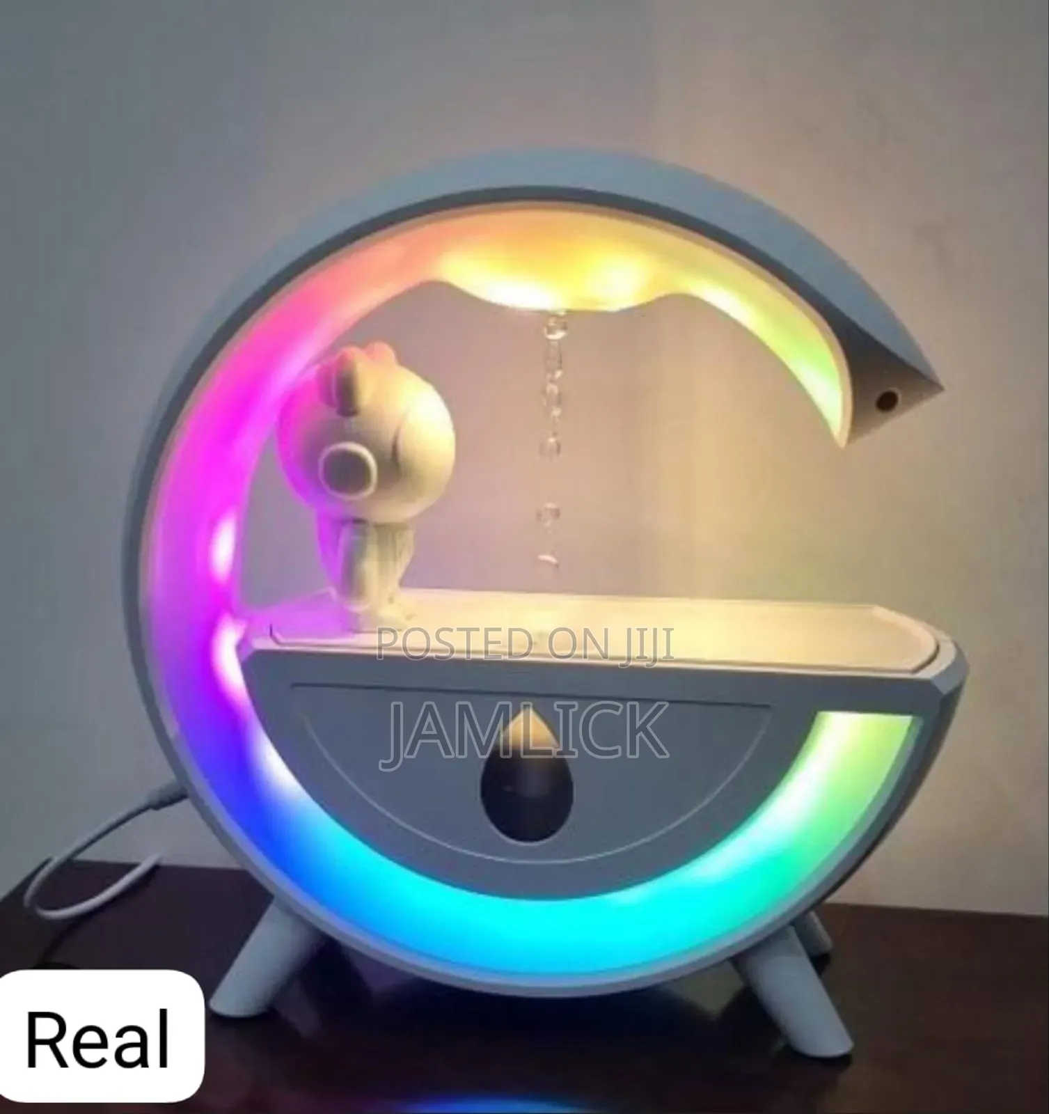 Multicolor Led Bluetooth Speaker Humidifier– Anti-Gravity Droplets -Pm