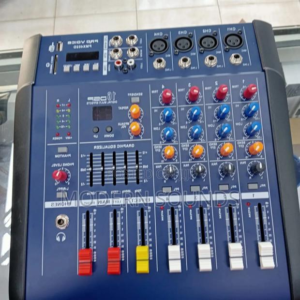 Pro Voice 4 Channel Mixer - main view