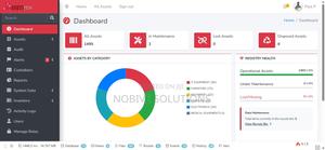 Fixed Assets Managment Software - main view