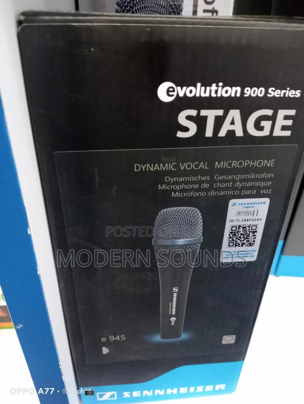 Sennheiser E 945 Super-Cardioid Dynamic Vocal Microphone - main view