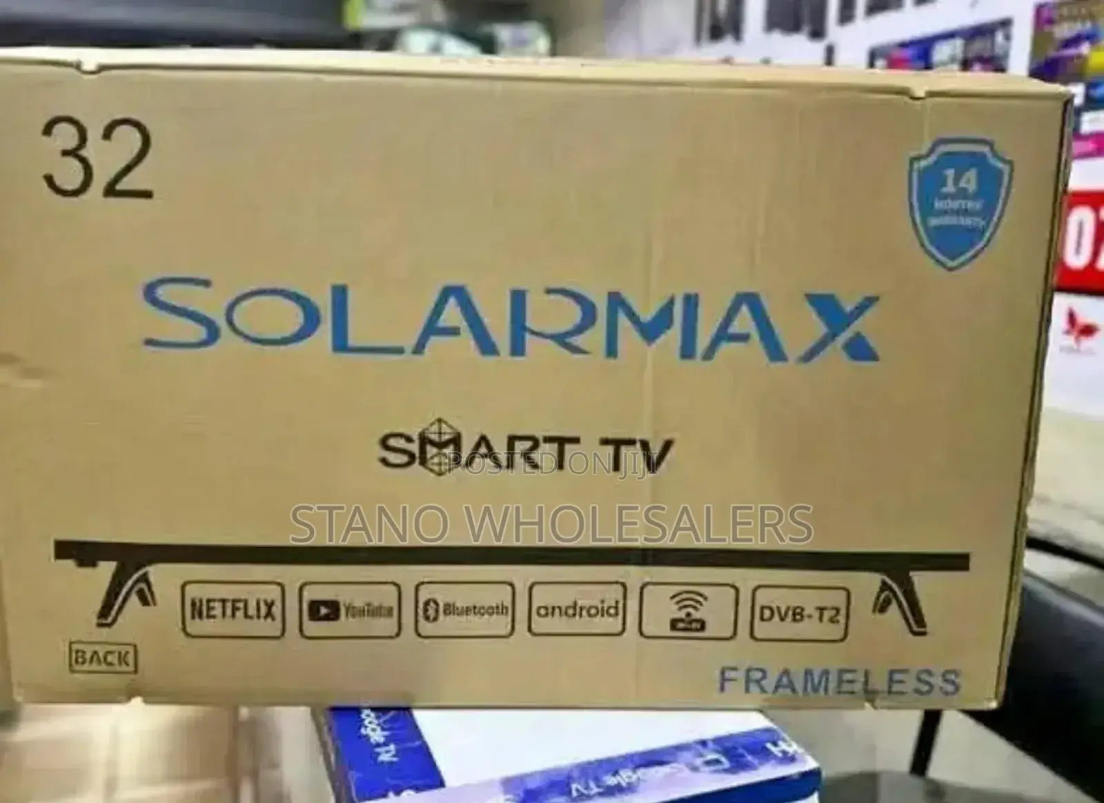 Wifi Enabled Solarmax 32 Inch Smart Tv