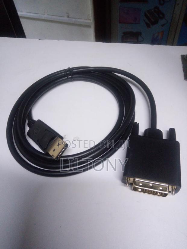 1.5m Display Port to Dvi High Quality Cable - thumbnail 2