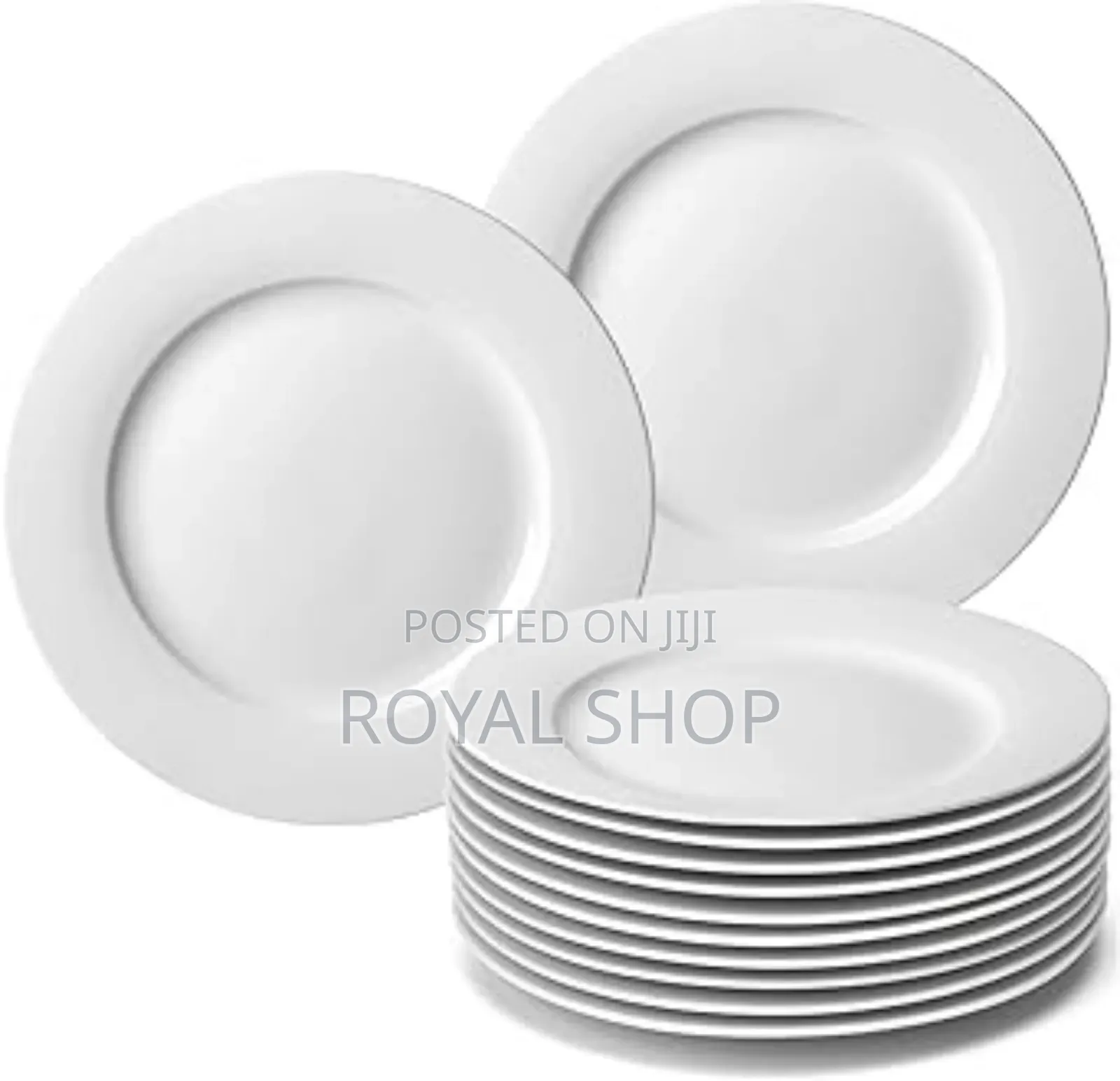 Side Plate 8inch Ceramic 6pc
