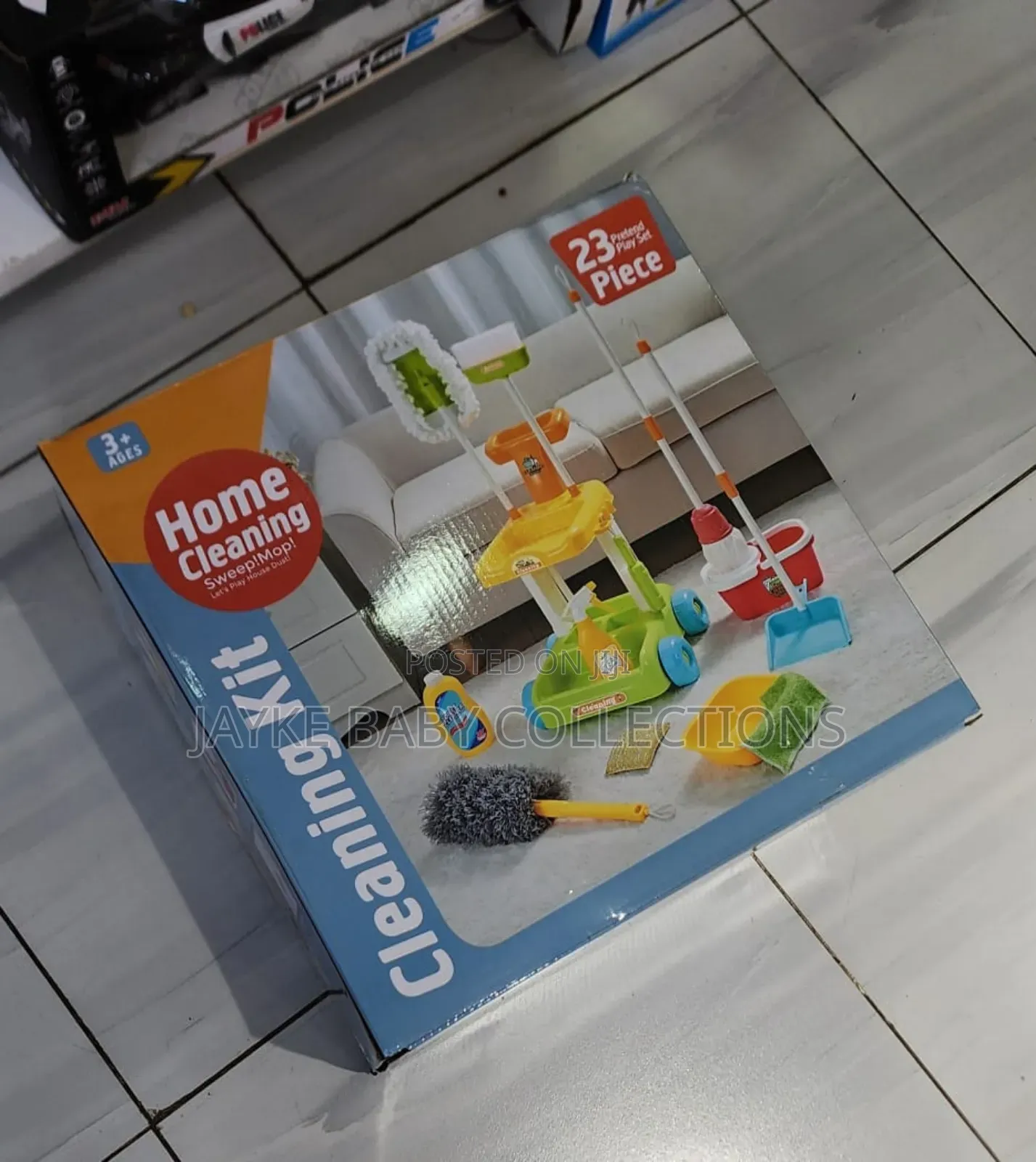 Kids Pretend Cleaning Play Set for Fun Learning Role Play