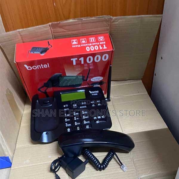 Adjustable Volume T1000 GSM Fixed Wireless Landline Desktop -Dual - main view