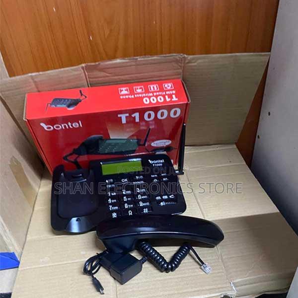 Ips LCD Desktop Style -Bontel T1000 GSM Fixed Wireless Landline - main view