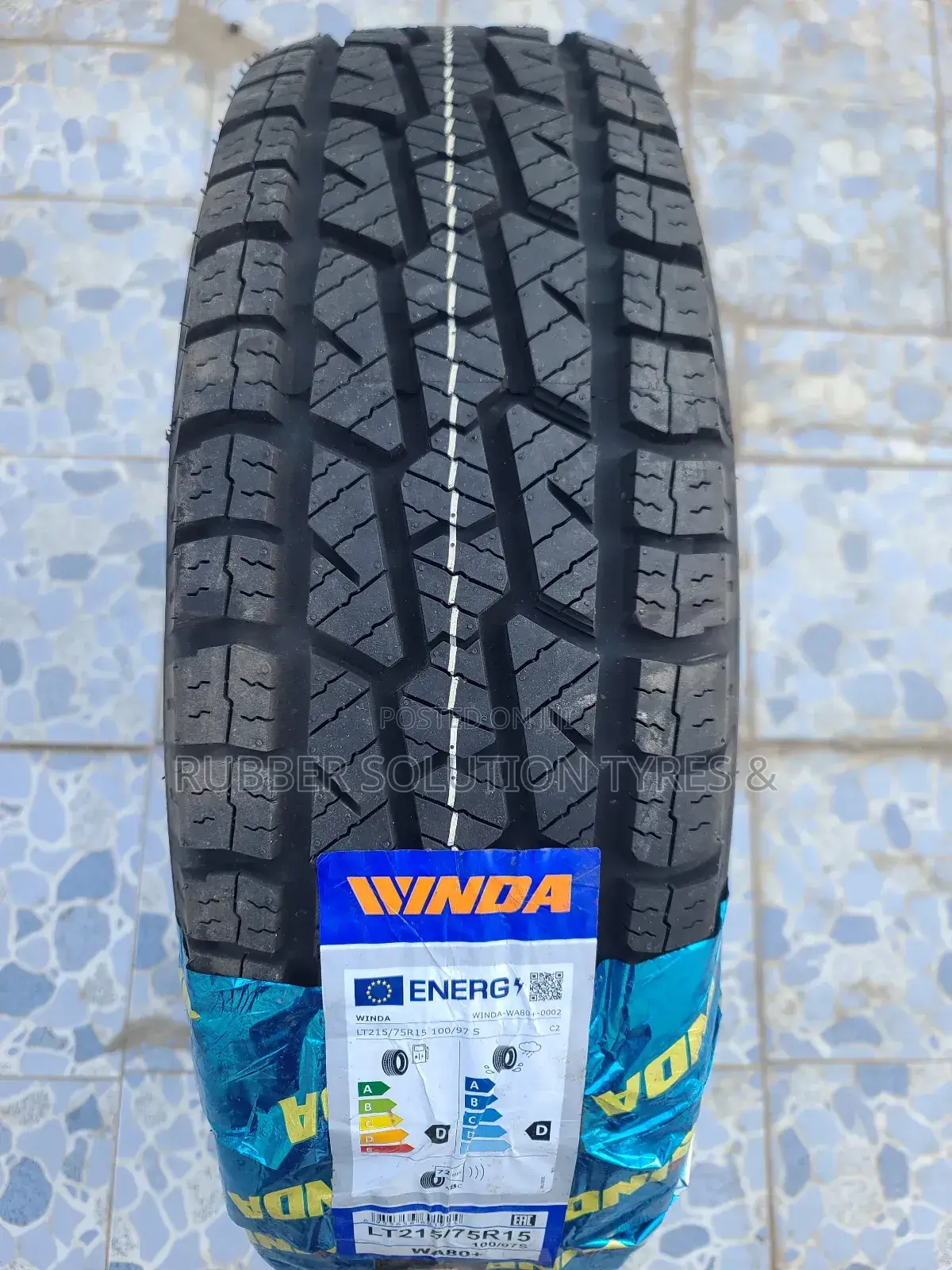 215 /75 R15 Winda Tyres Lt All-Terrain