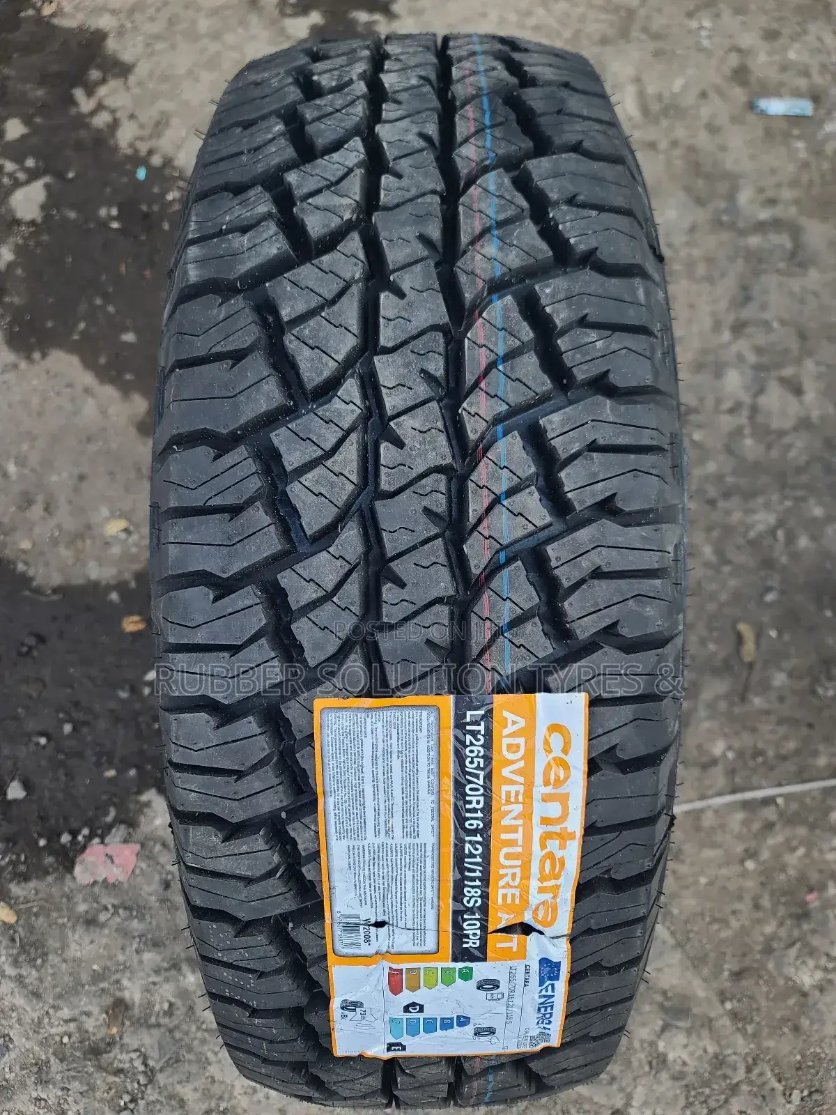 265 /70 R16 Centara Tyres Adventure a/T 10pr All-Terrain