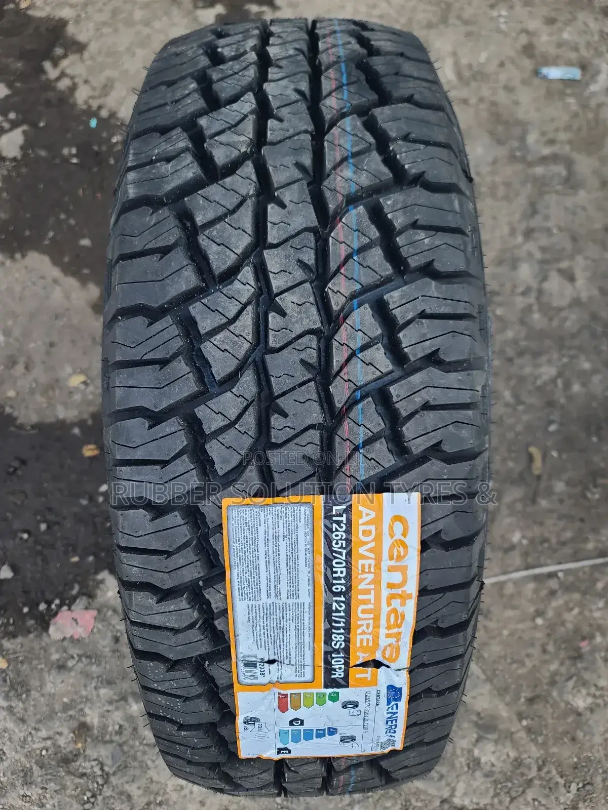 265 /70 R16 Centara Tyres Adventure a/T 10pr All-Terrain