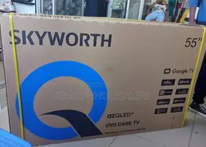 Wifi Enabled Goggle Qled 55 Inch Skyworth Television