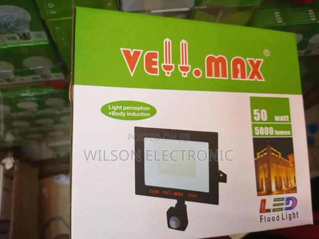Vellmax Ac Floodlight With Motion Sensor. 50w