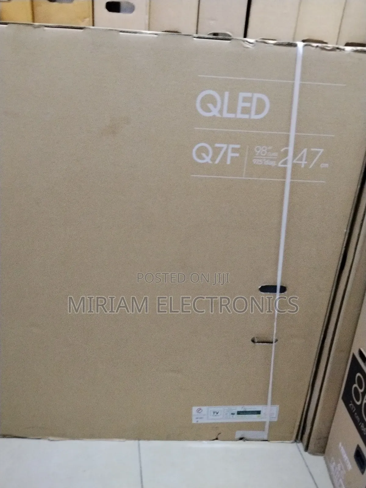 Samsung 98′′ Q7f Qled Vision Ai Smart Tv (New Model) – 98q7faau