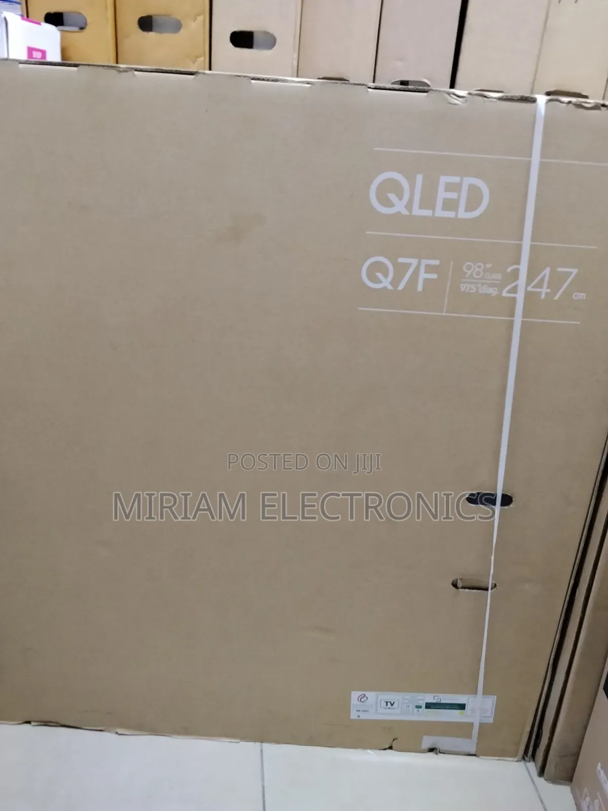 Samsung 98′′ Q7f Qled Vision Ai Smart Tv (New Model) – 98q7faau