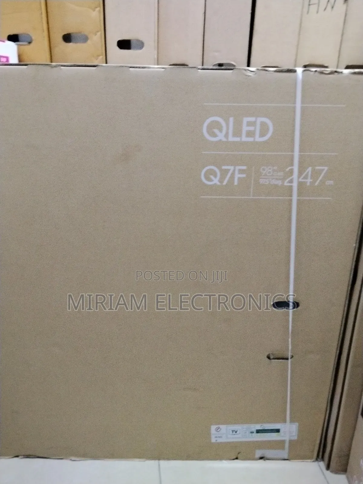 Samsung 98′′ Q7f Qled Vision Ai Smart Tv (New Model) – 98q7faau