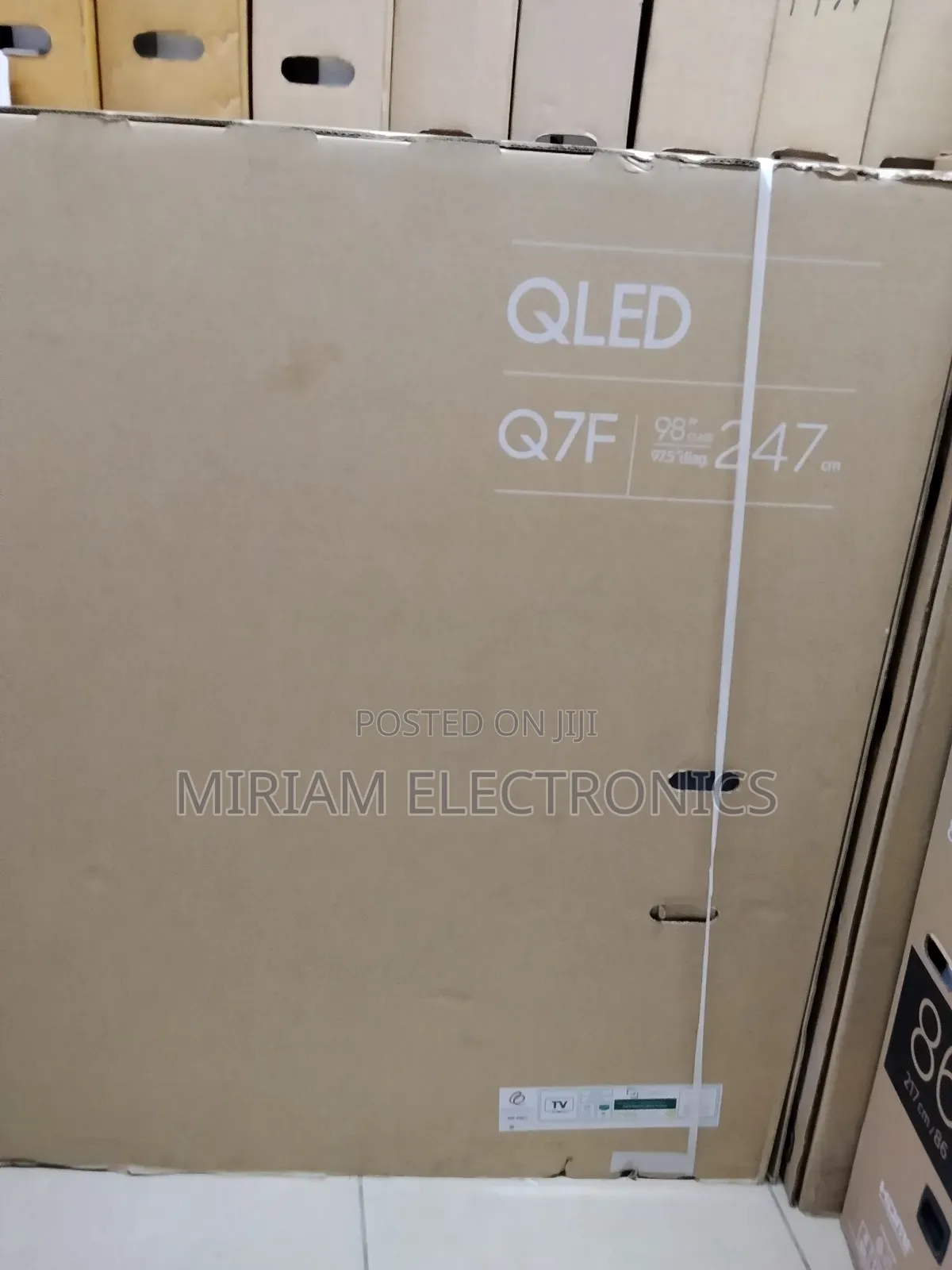 Samsung 98′′ Q7f Qled Vision Ai Smart Tv (New Model) – 98q7faau
