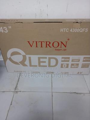 Vitron Qled Smart Android Tv Flameless 43inch - main view