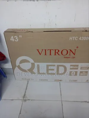 Vitron Qled Smart Android Tv Flameless 43inch