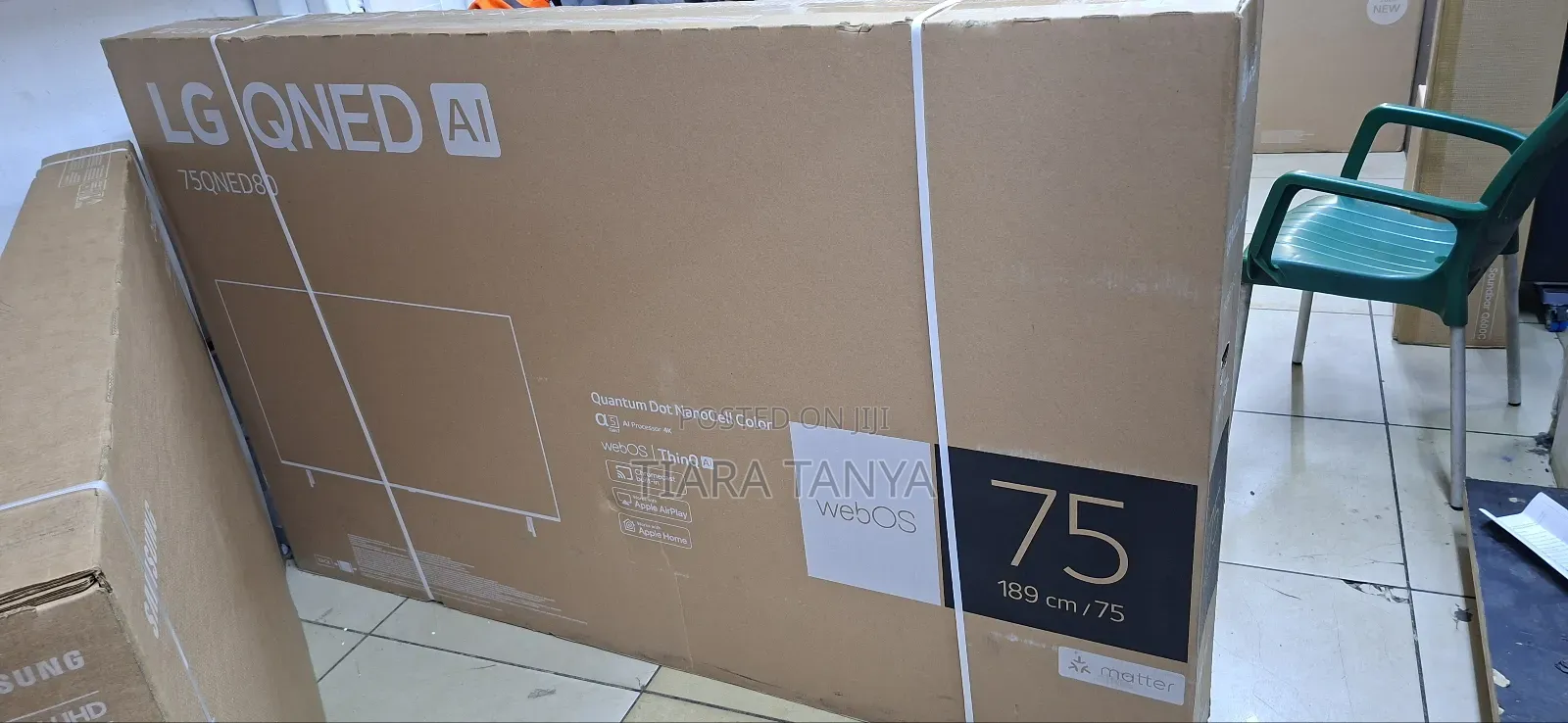 Lg 75′′ 75nano80t6a Nanocell Webos Smart Ai Thinkq Tv