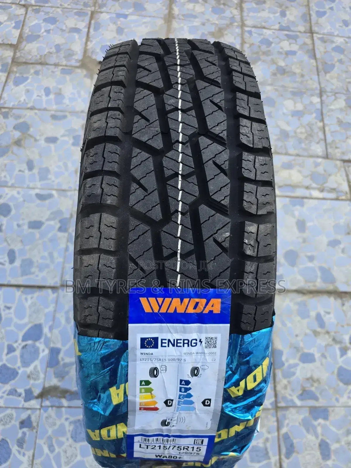215 /75 R15 Winda Tyres (All Terrein)