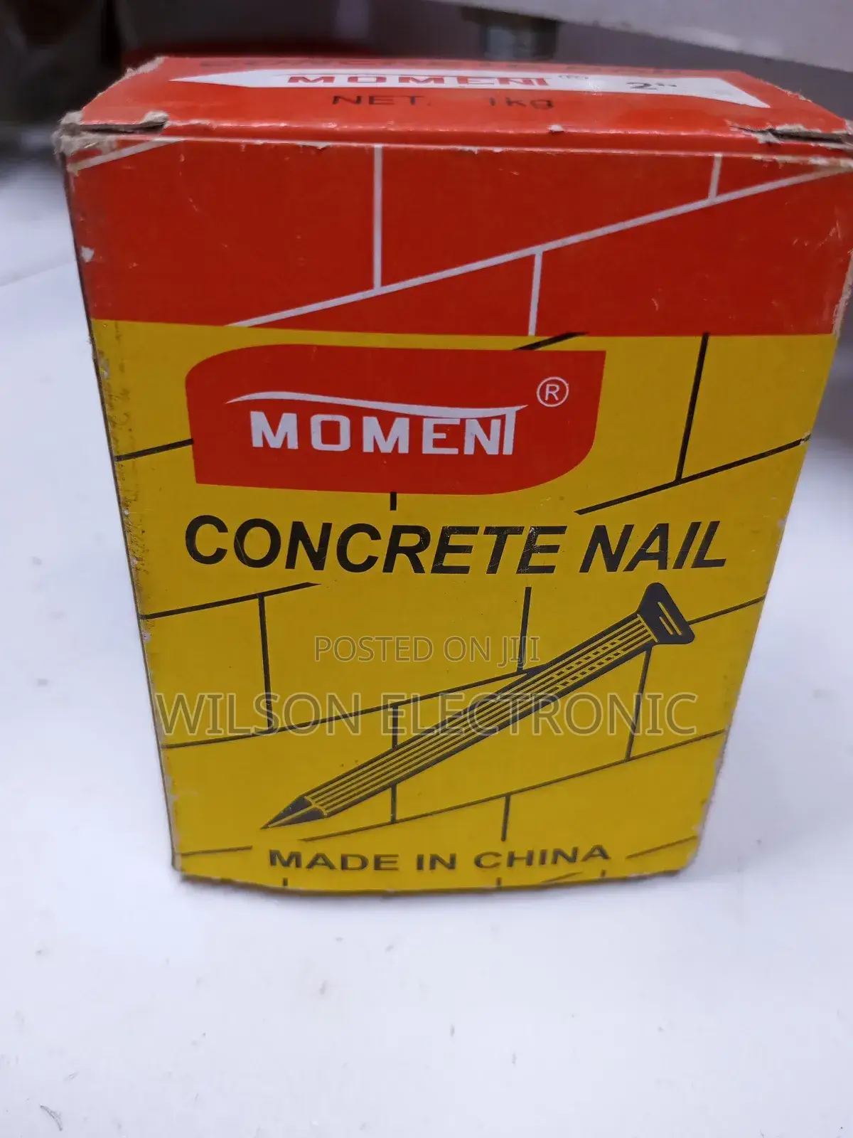 Concrete Steel Nails. 1kg 1"2"