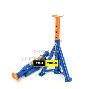 2pcs 3t 6600lb Foldable Adjustable Floor Jack Stand