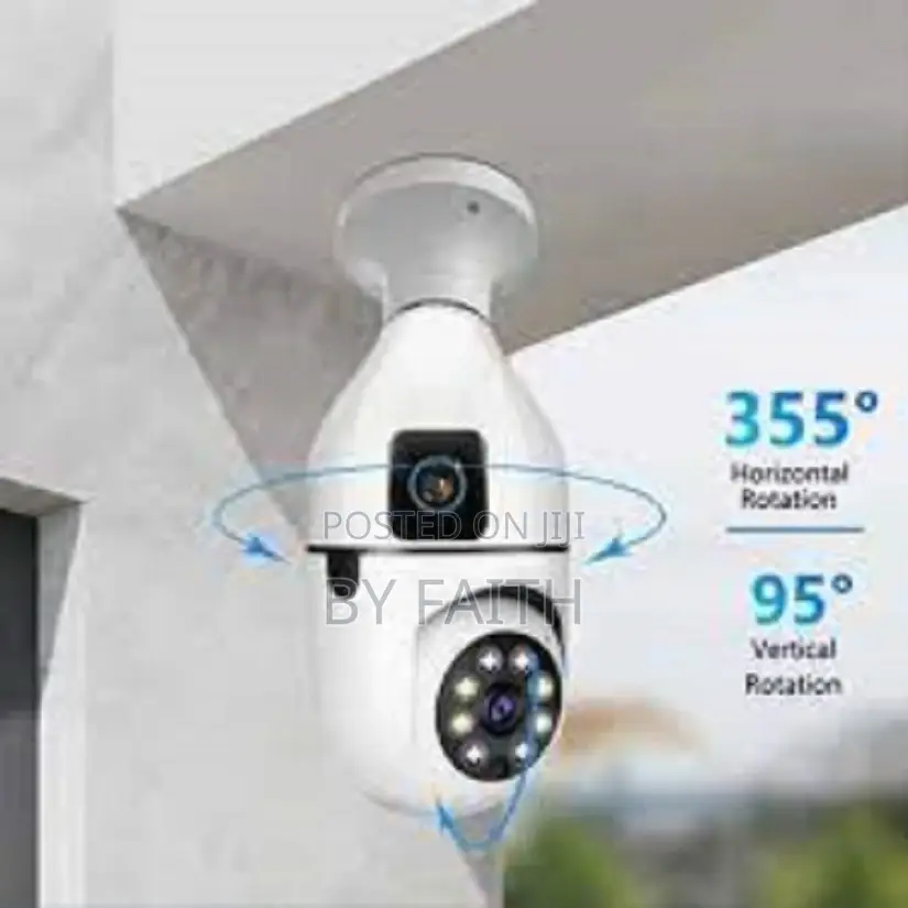 Nanny Cam.Smart Bulb Wifi Security Camera