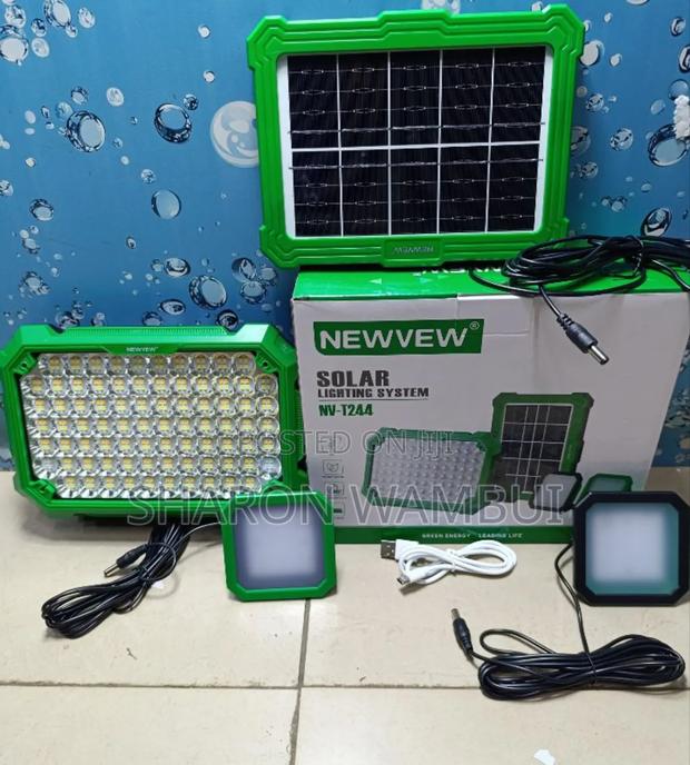 Newvew Solar Lighting With 2 Bright Led Lights/Solar Led Lights