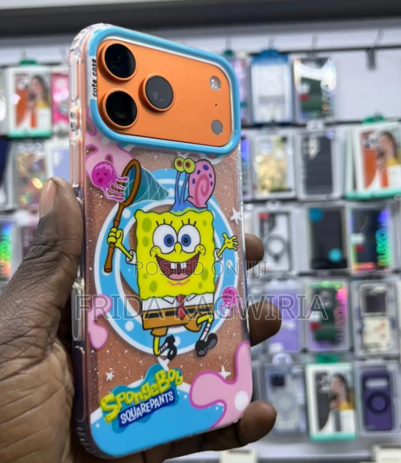 iPhone 17 Pro Max Spongebob Themed Back Cover
