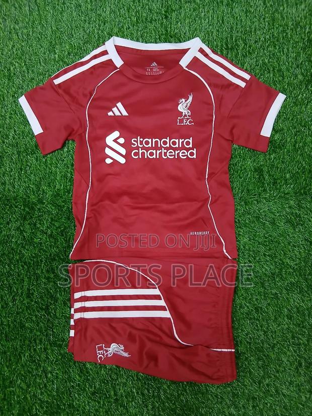 Liverpool Red Home Junior Jersey - main view