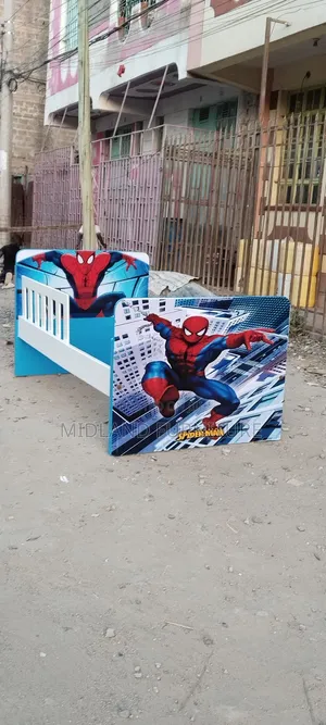 Spiderman Themed Bed for Children/ Kids Bed Design With Cartoon