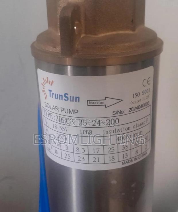 Solar Water Pump – Reliable. Efficient. Durable.Model: 3dpc3-25-24-200