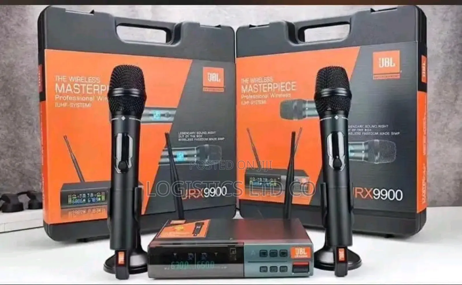 JBL Urx 9900 Dual Wireless Handheld Microphone System