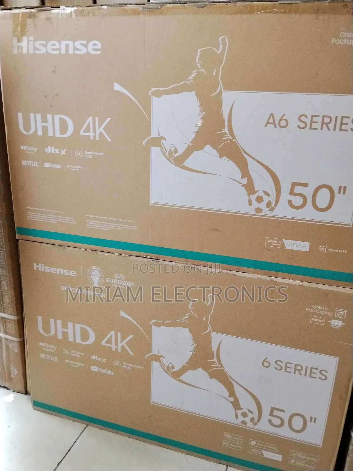 Hisense 50a6n 50′′ Uhd Smart Tv Frameless –