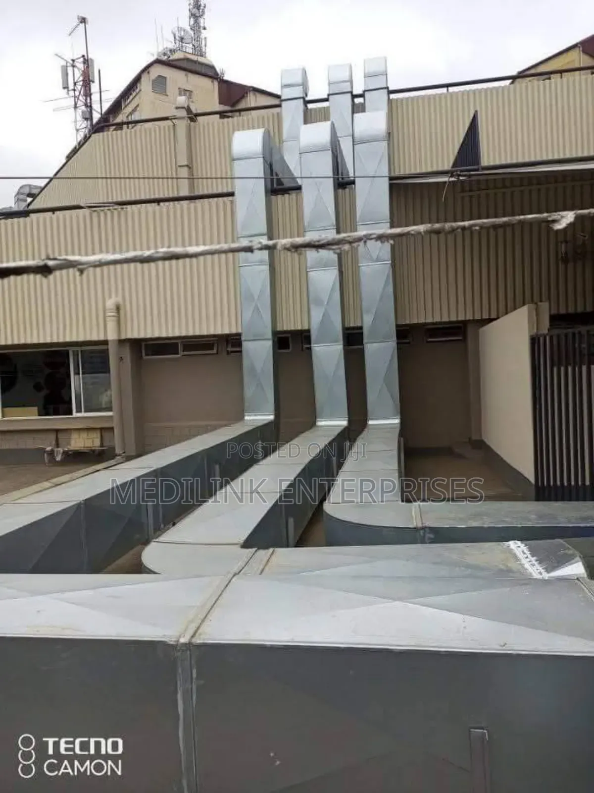 Commercial Kitchen Hood Installation