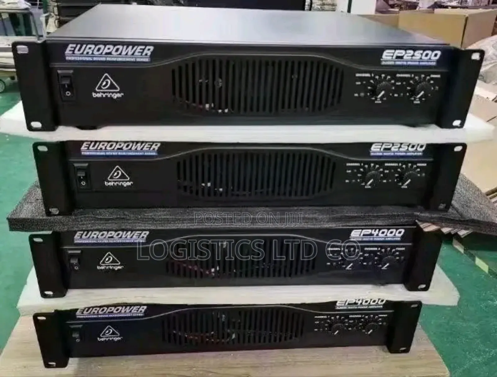 Behringer Europower Ep2500 Is a 2-Channel Rackmount Power Amplifier