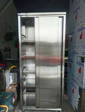 Lockable Stainless Steel Cabinet