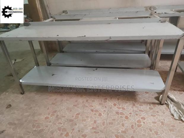 Custom Made Ss304 Working Tables Food Grade