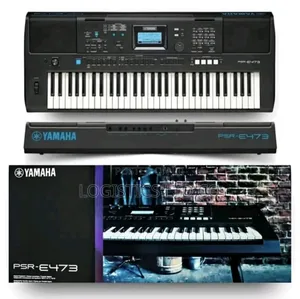 Yamaha PSR-E473 Portable Keyboard Piano – Dynamic Sound