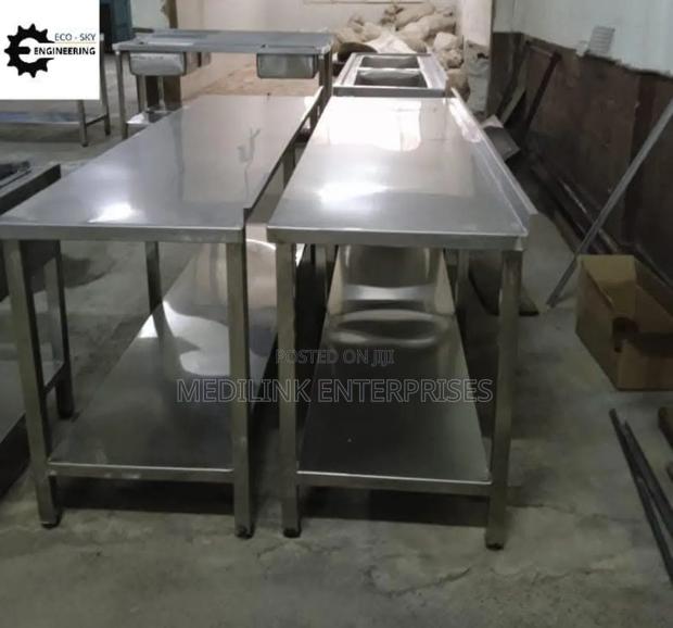 Commercial Kitchen Working Tables - main view