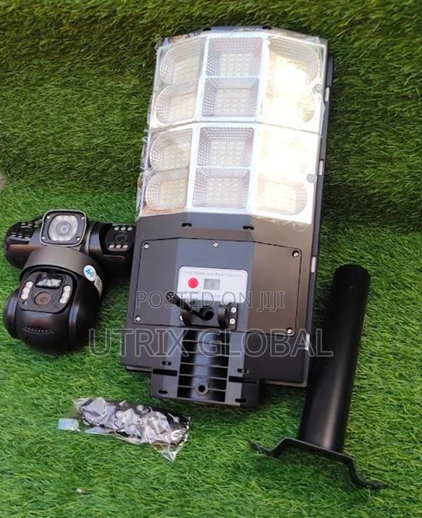 Solar Floodlight Camera V380 for Home Security - main view