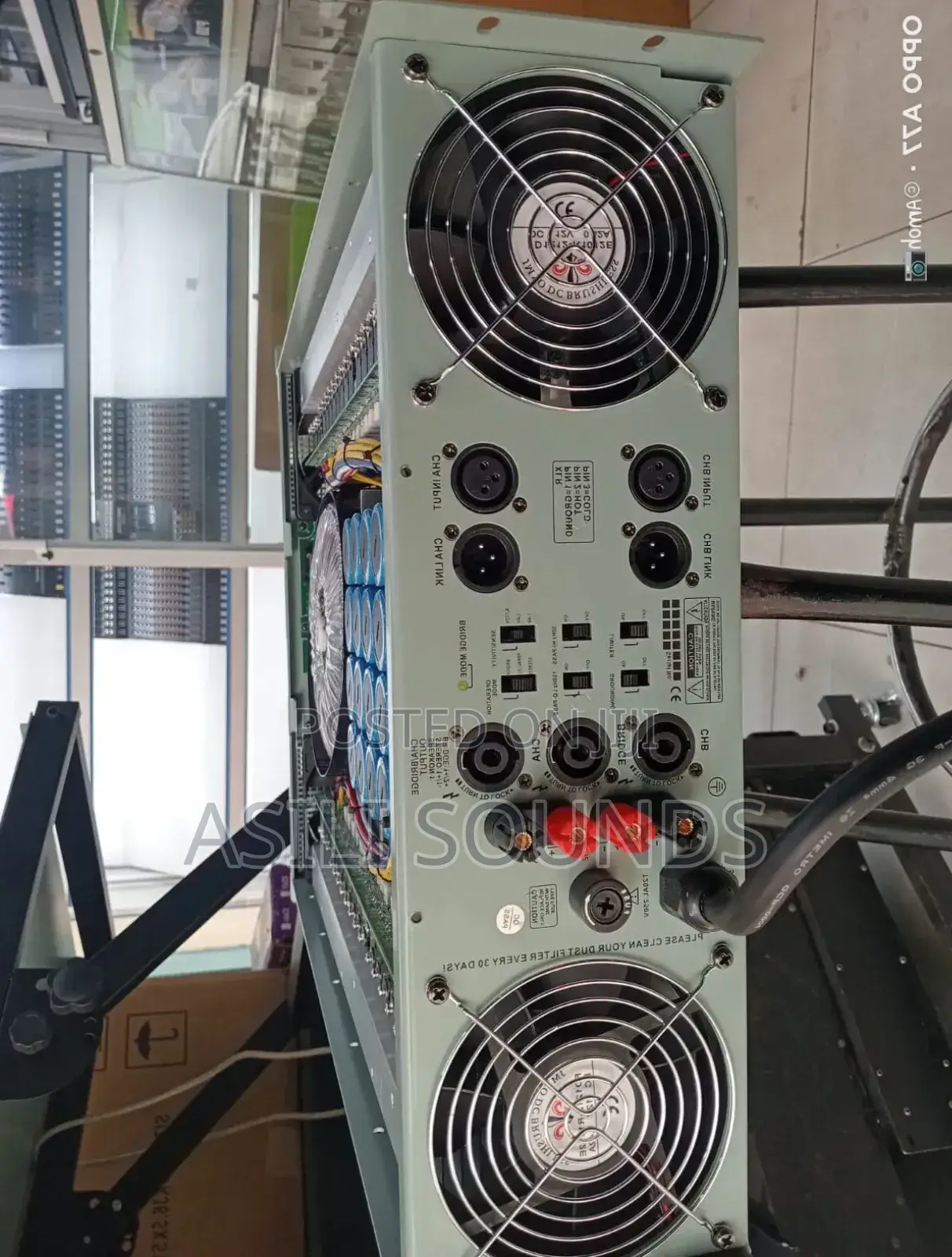 Morgan Sound Professional Powered Amplifier