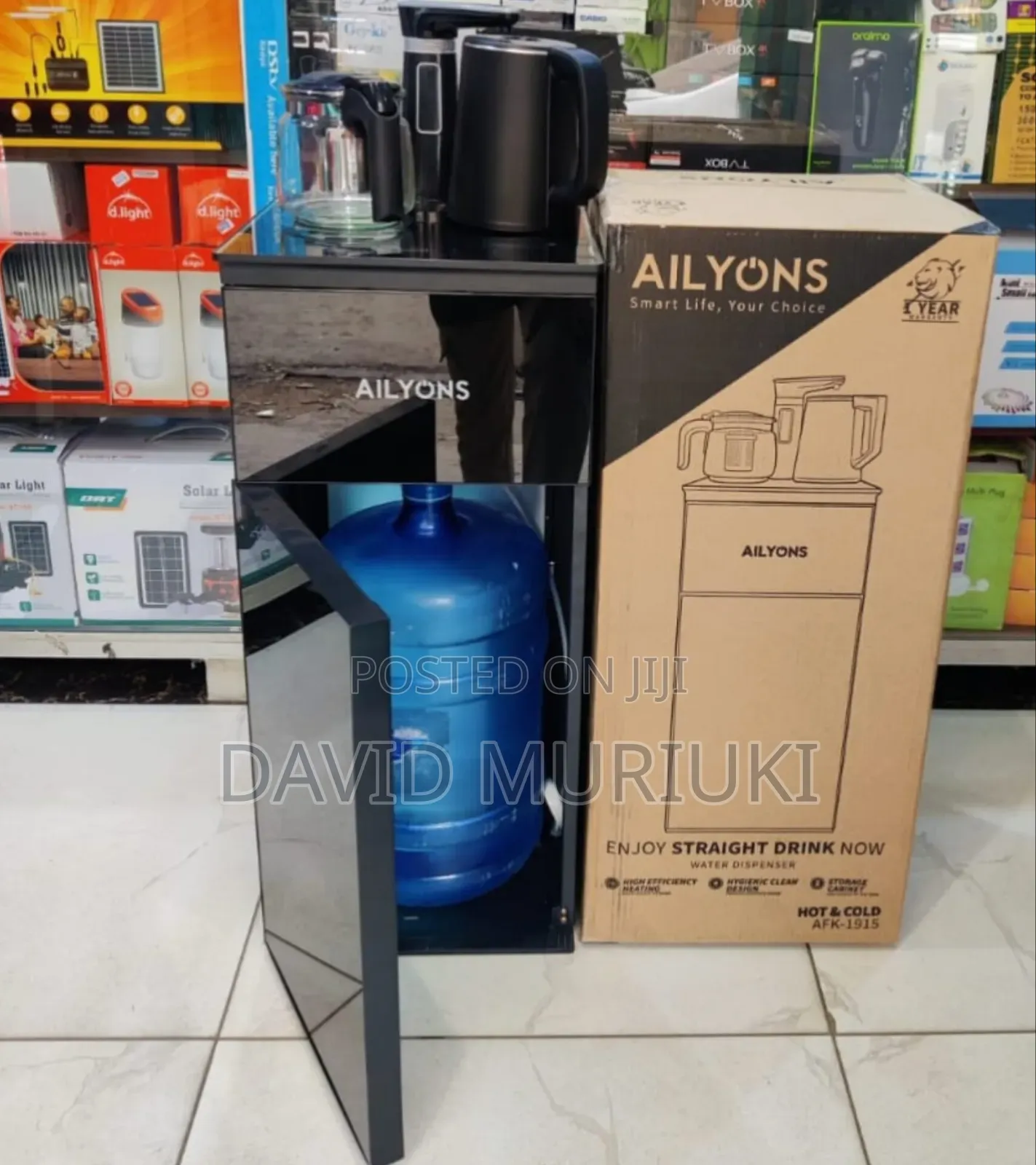 Vitron Dispenser, Hot and Normal Water.