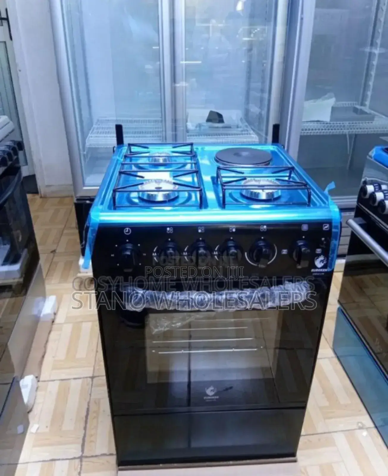 Electric Digital-Euroken 3+1 Gas Cooker