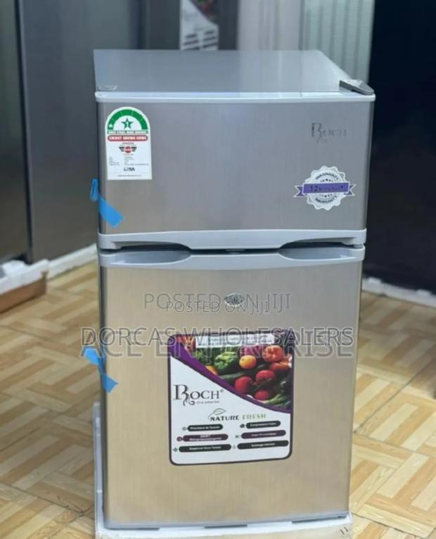 Home Use. Roch Double 90l Fridge. Two Door - main view